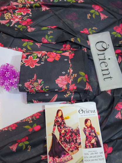 ORIENT Print DIGITAL LAWN