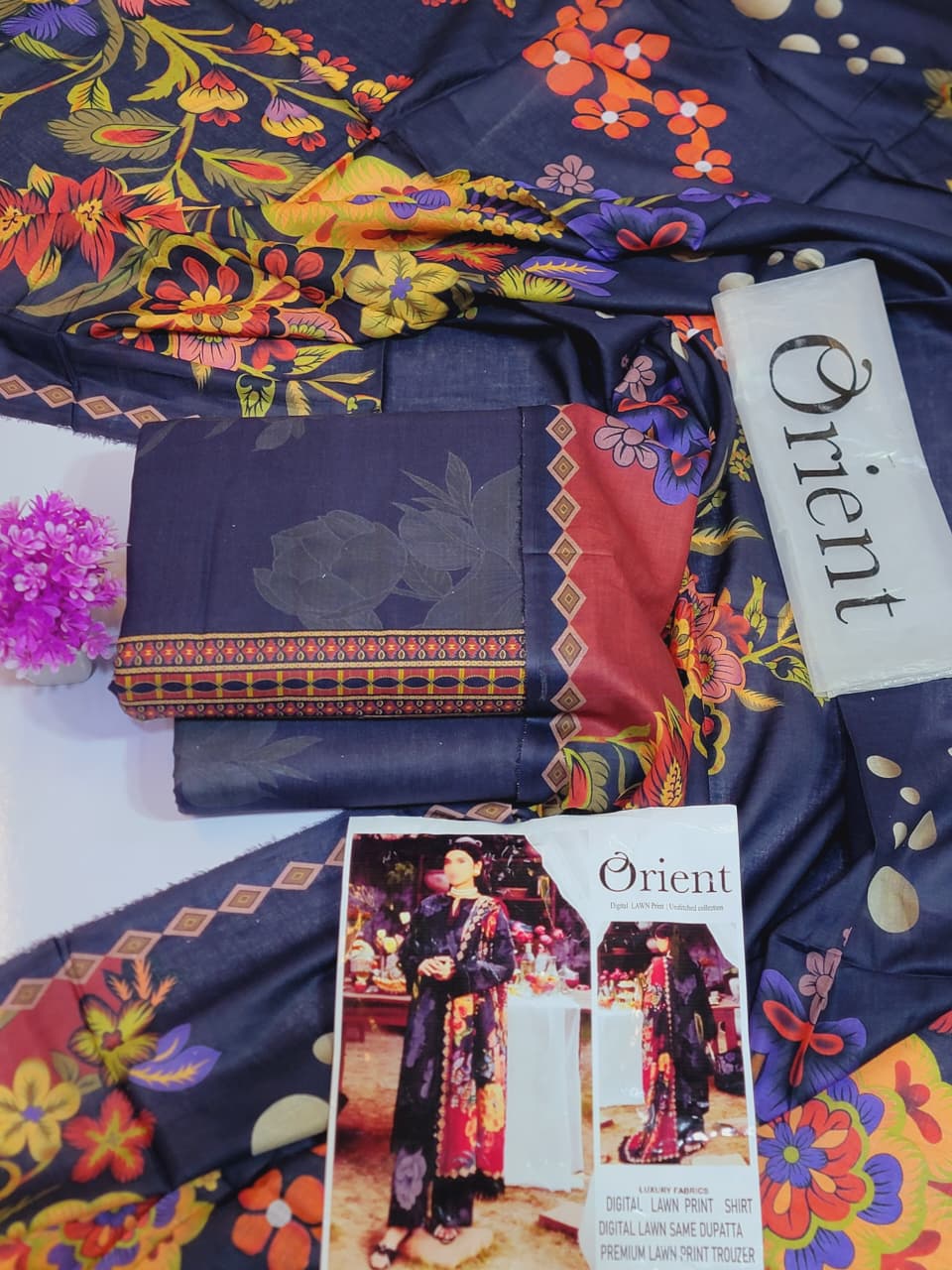 ORIENT Print DIGITAL LAWN