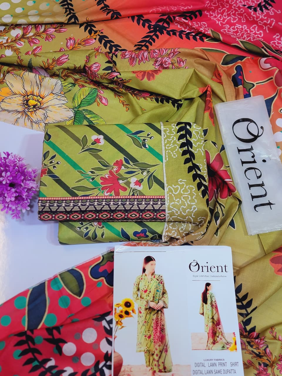 ORIENT Print DIGITAL LAWN