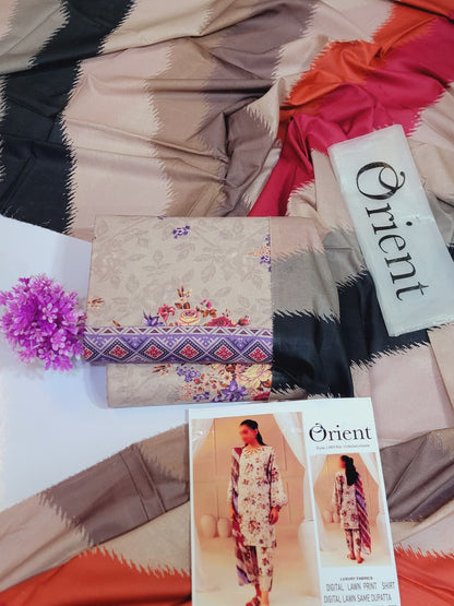 ORIENT Print DIGITAL LAWN