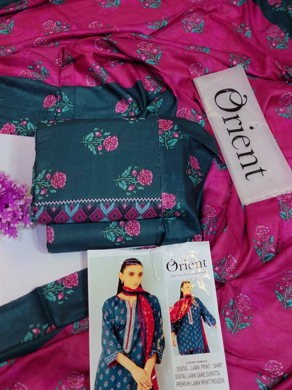 ORIENT Print DIGITAL LAWN