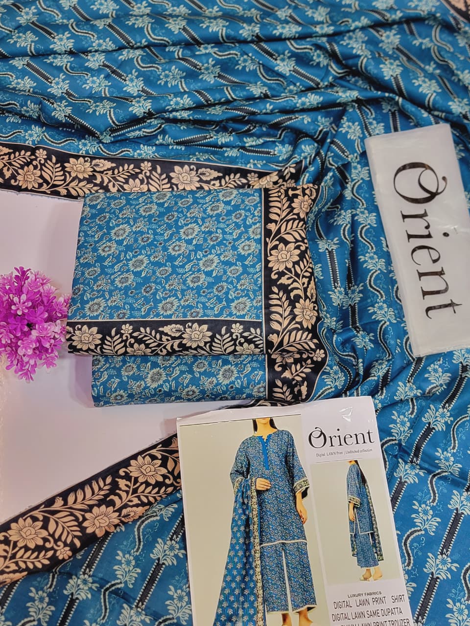 ORIENT Print DIGITAL LAWN