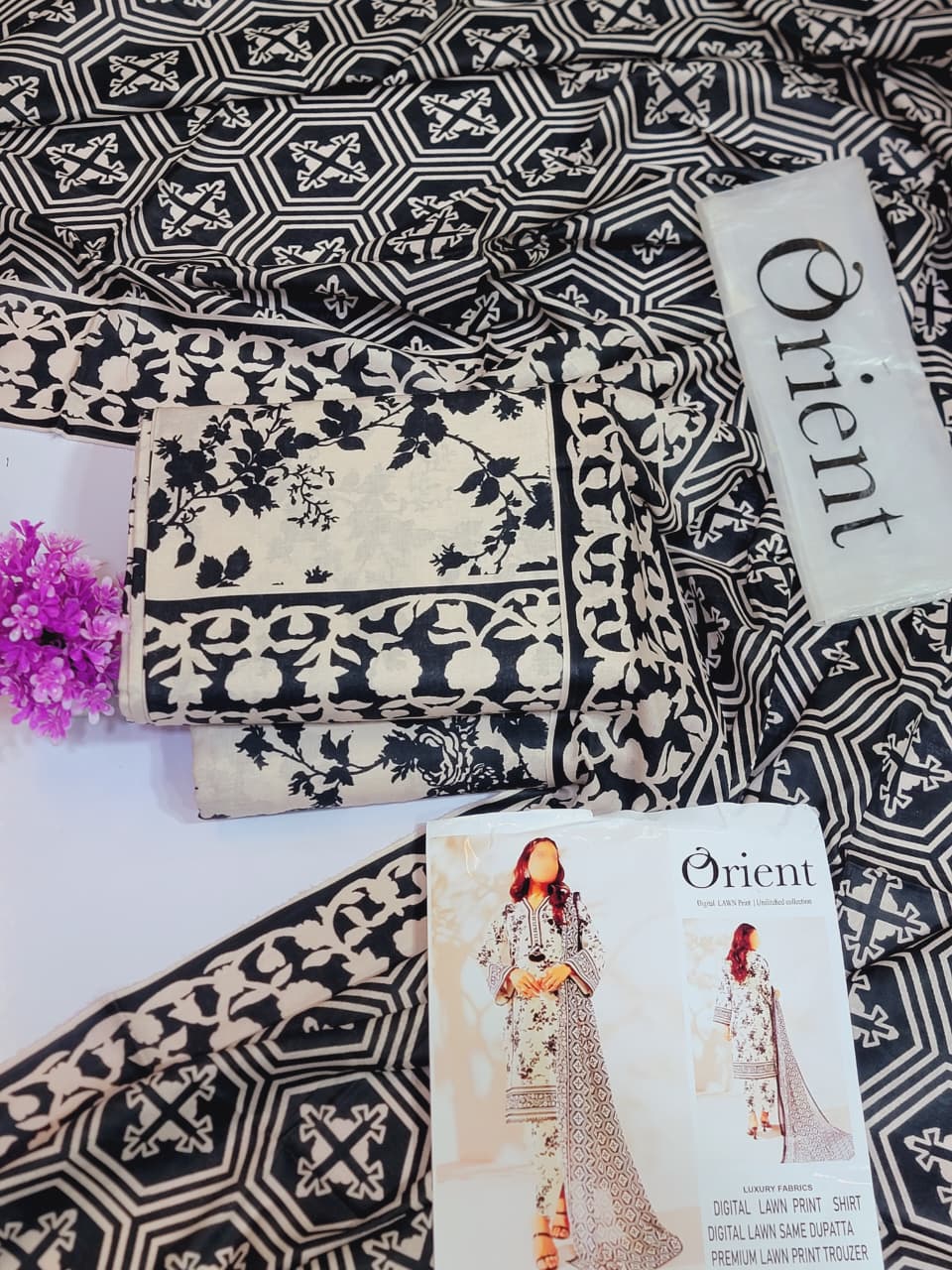 ORIENT Print DIGITAL LAWN