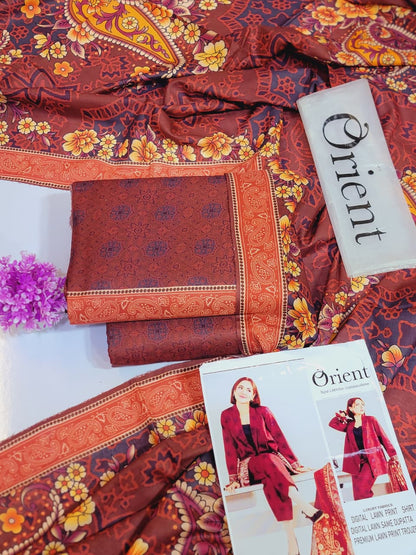 ORIENT Print DIGITAL LAWN