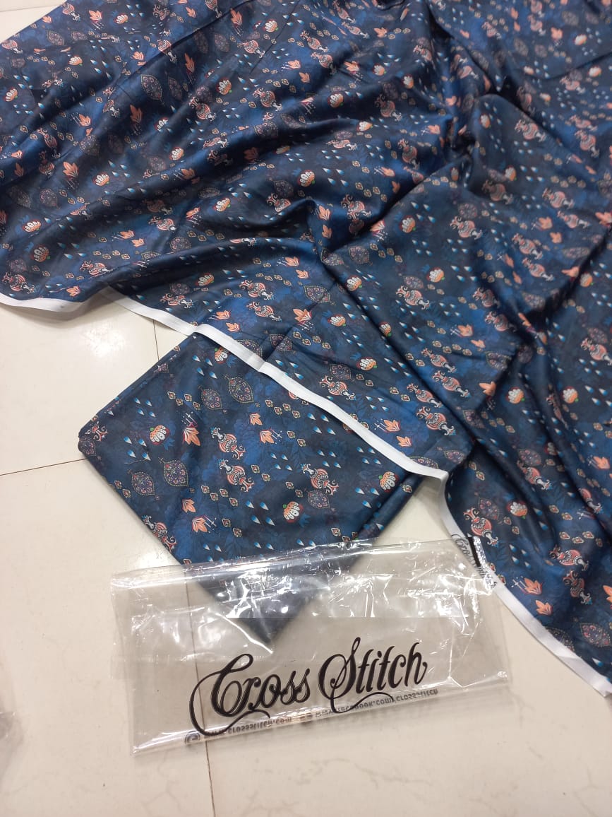 CROSS STITCH PRINTED 2 PIECE LAWN COLLECTION