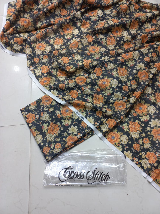 CROSS STITCH PRINTED 2 PIECE LAWN COLLECTION