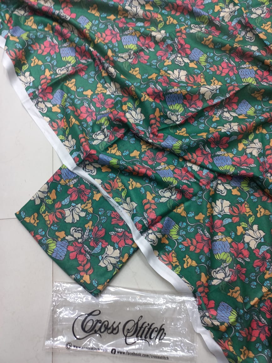 CROSS STITCH PRINTED 2 PIECE LAWN COLLECTION