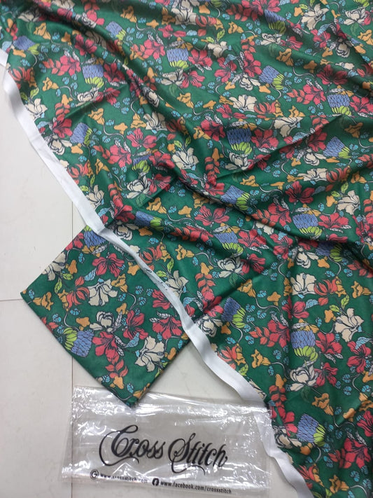 CROSS STITCH PRINTED 2 PIECE LAWN COLLECTION