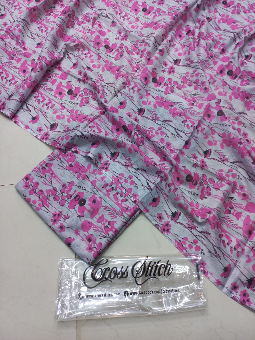 CROSS STITCH PRINTED 2 PIECE LAWN COLLECTION