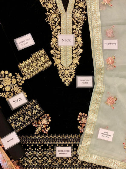Zainab Chottani Velvet COLLECTION