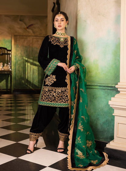 Zanaib Chottani Velvet Collection