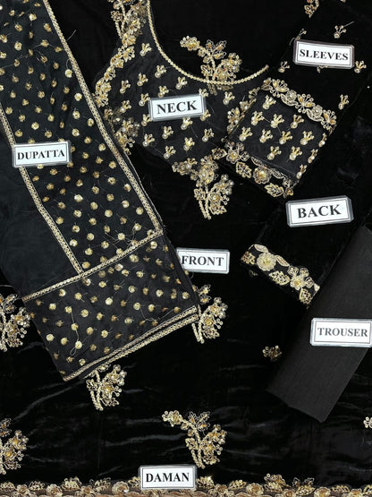 Afrozeh Velvet Collection