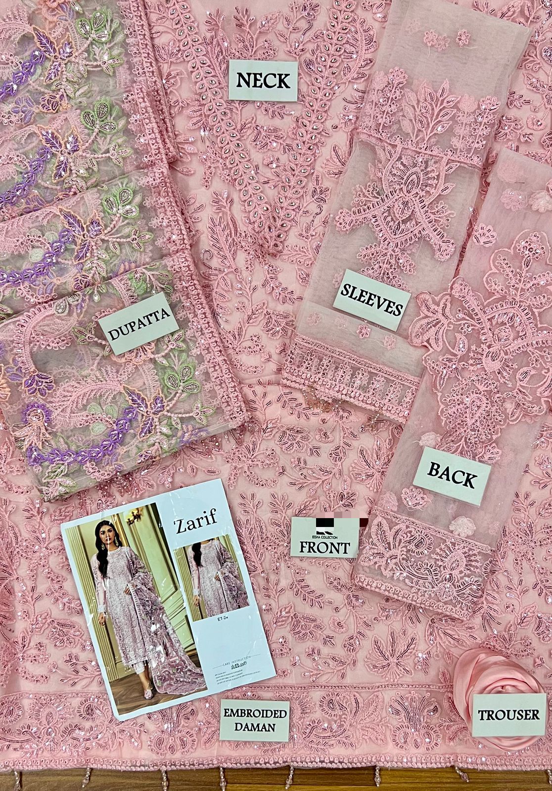 ZARIF LUXURY NET COLLECTION
