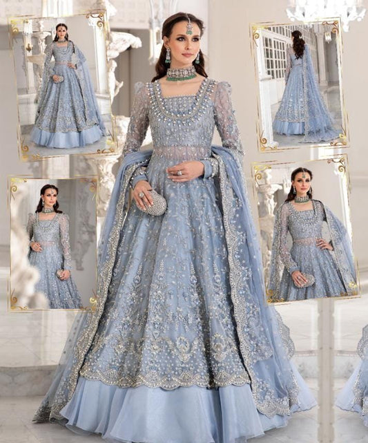 Maria-B Ice Blue Couture
