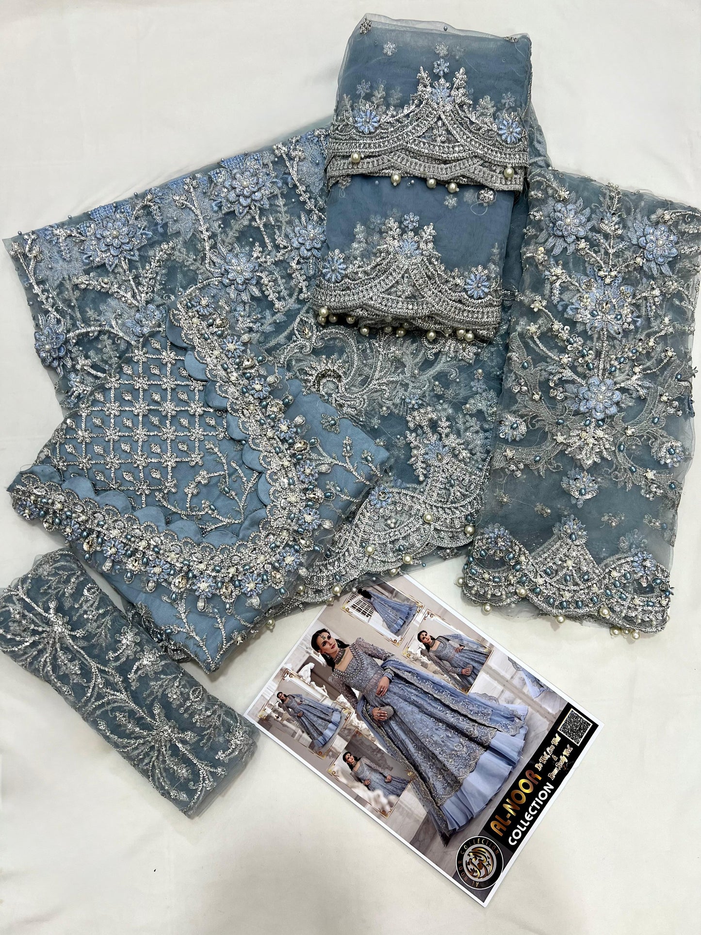 Maria-B Ice Blue Couture