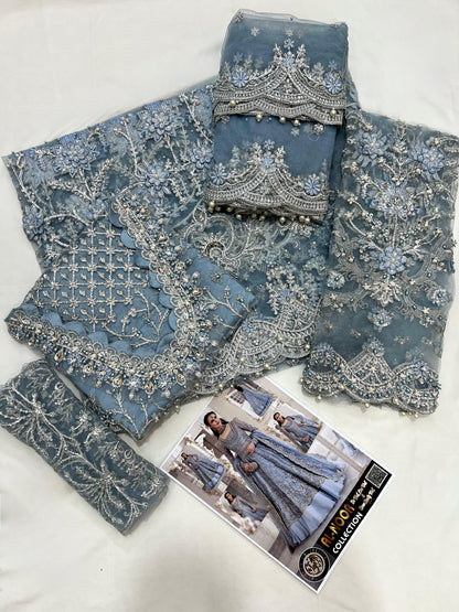 Maria-B Ice Blue Couture