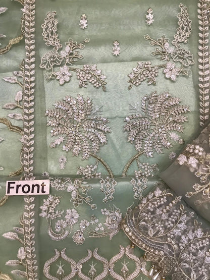 Agha Noor Organza Fancy Wedding Collection