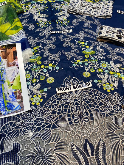 MUSHQ CHIKANKARI LAWN DIGITAL SILK