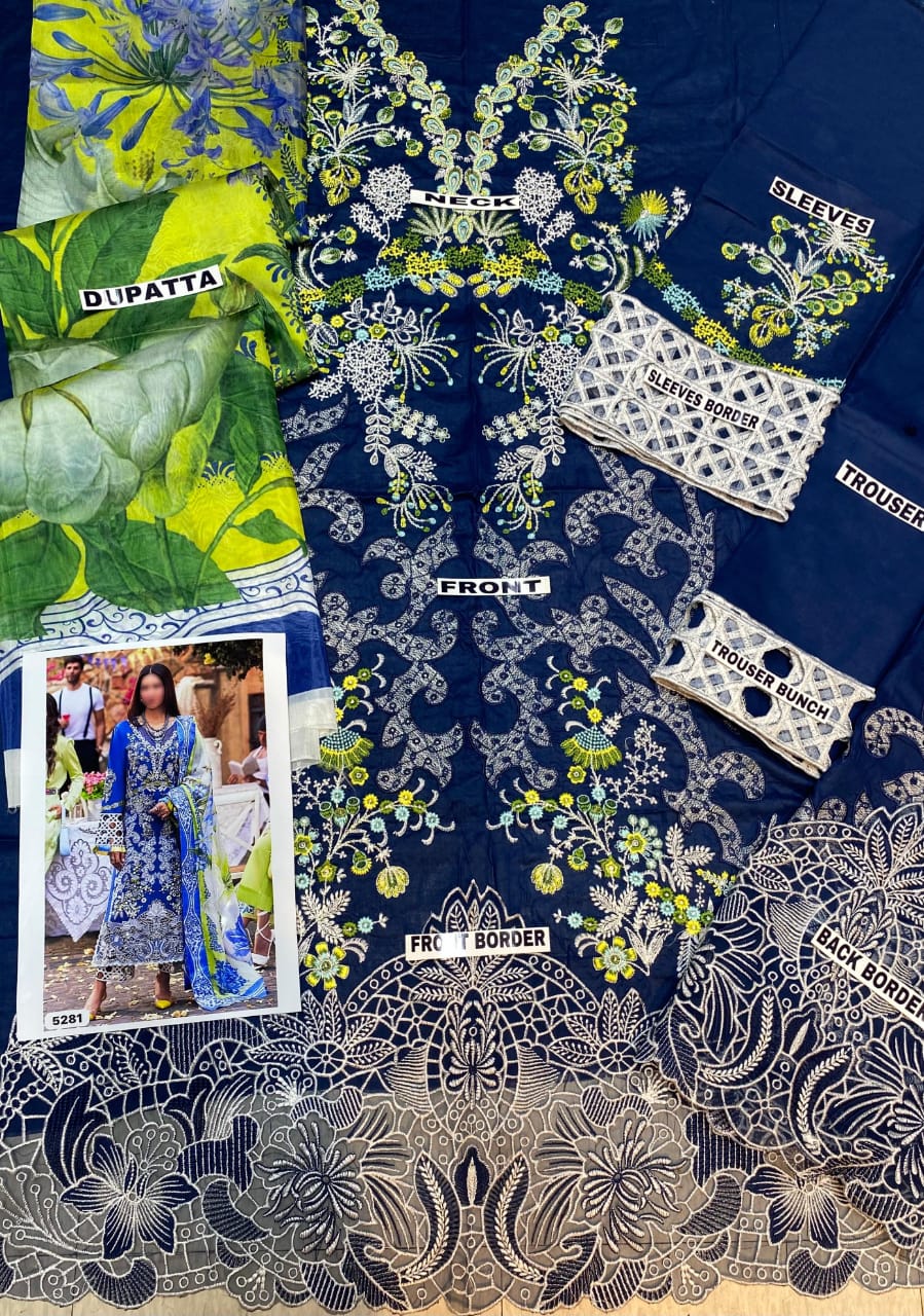 MUSHQ CHIKANKARI LAWN DIGITAL SILK