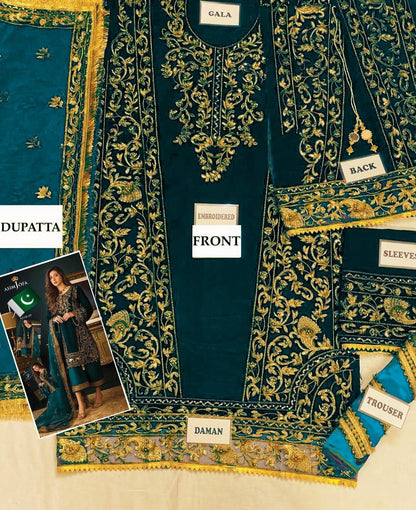 Asim Jofa Velvet Collection