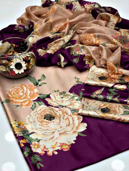 Floral Digital Printed