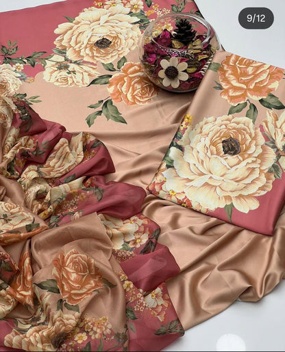 Floral Digital Printed