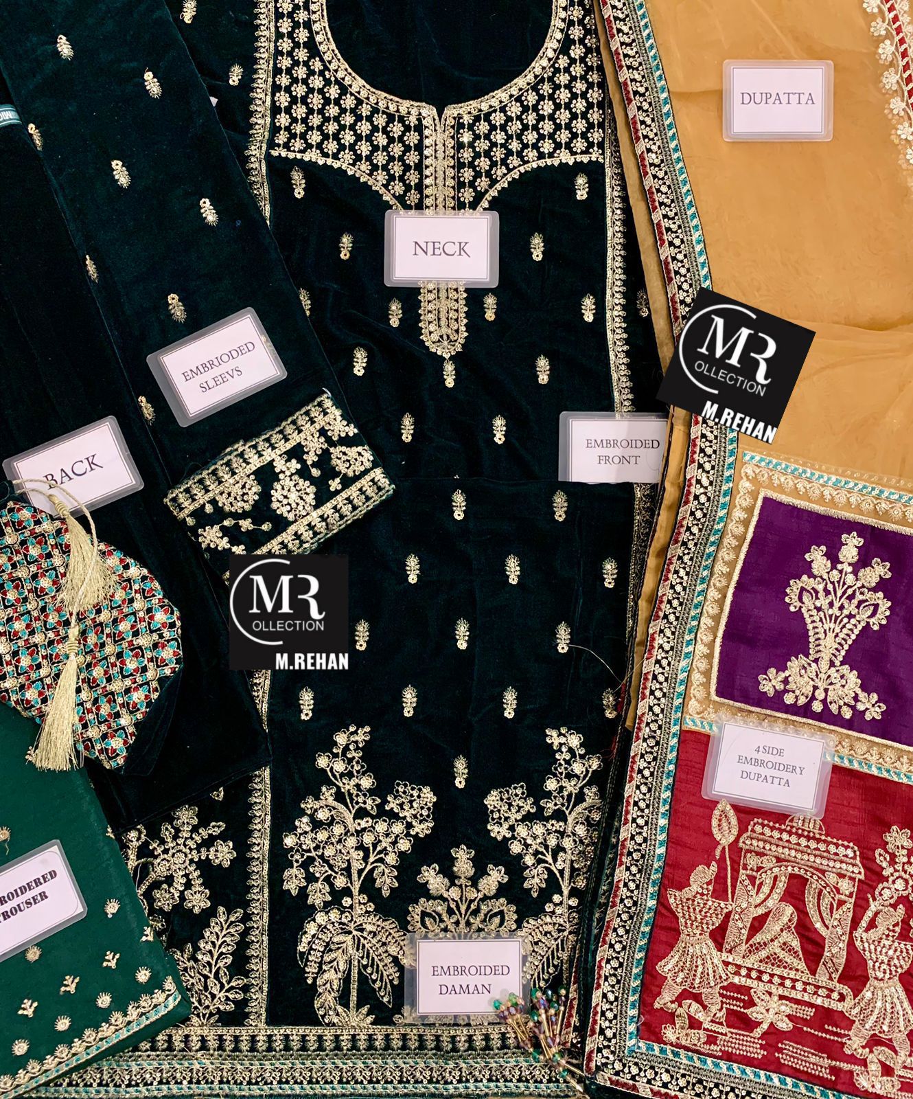 Jazmin Chandni Velvet Collection