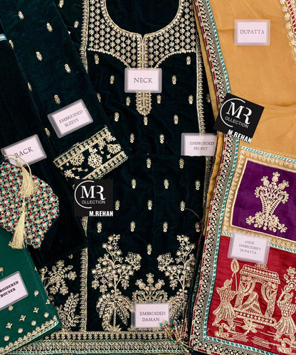 Jazmin Chandni Velvet Collection