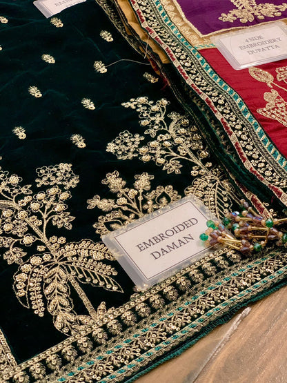 Jazmin Chandni Velvet Collection