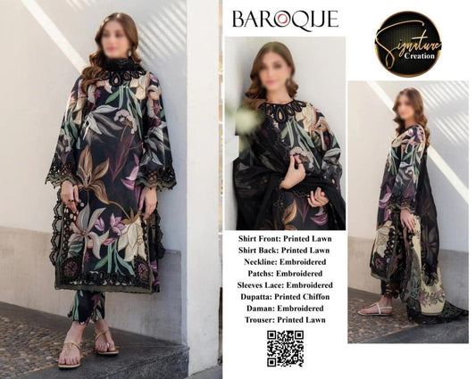 BAROOQUE LUXURY LAWN COLLECTION
