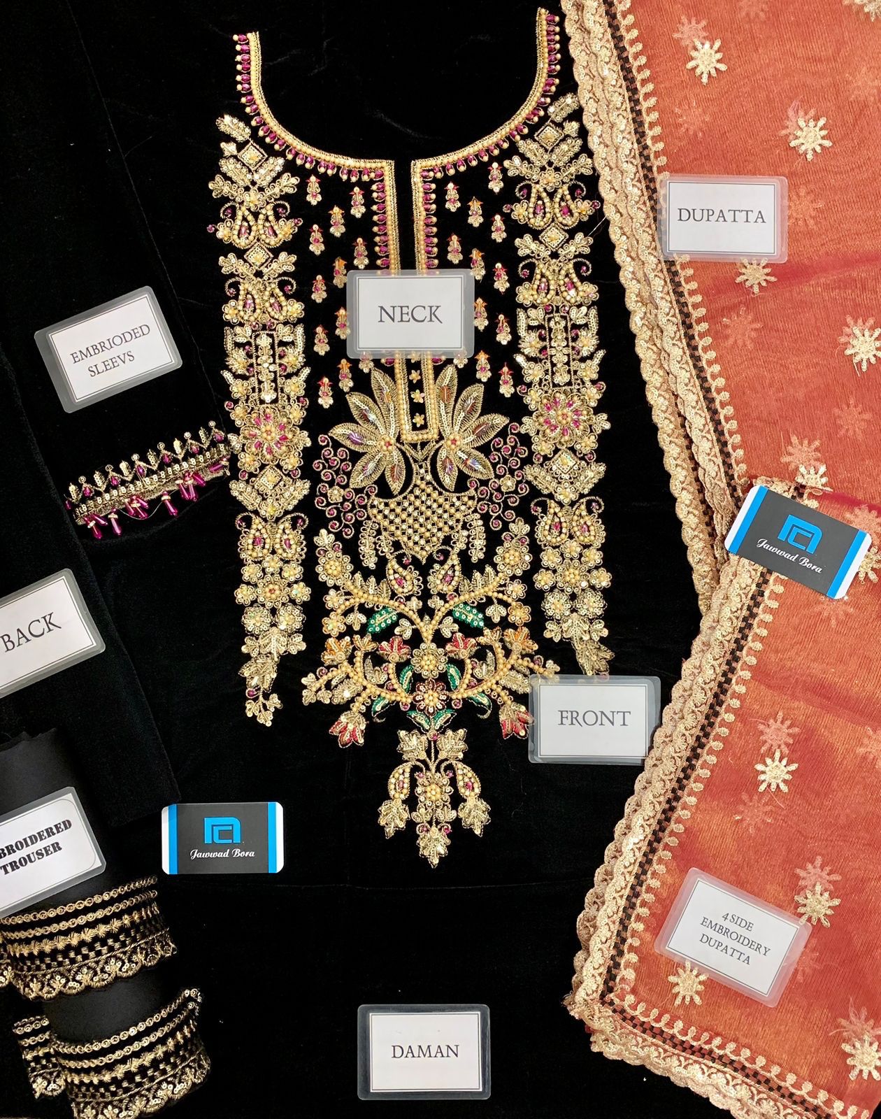 KHUDA BAKSH Velvet Wedding Collection