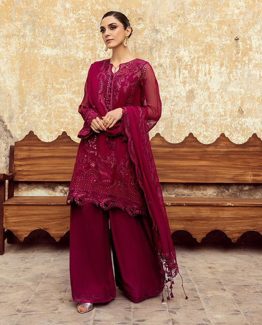 Qalamkar Luxury Chiffon Collection