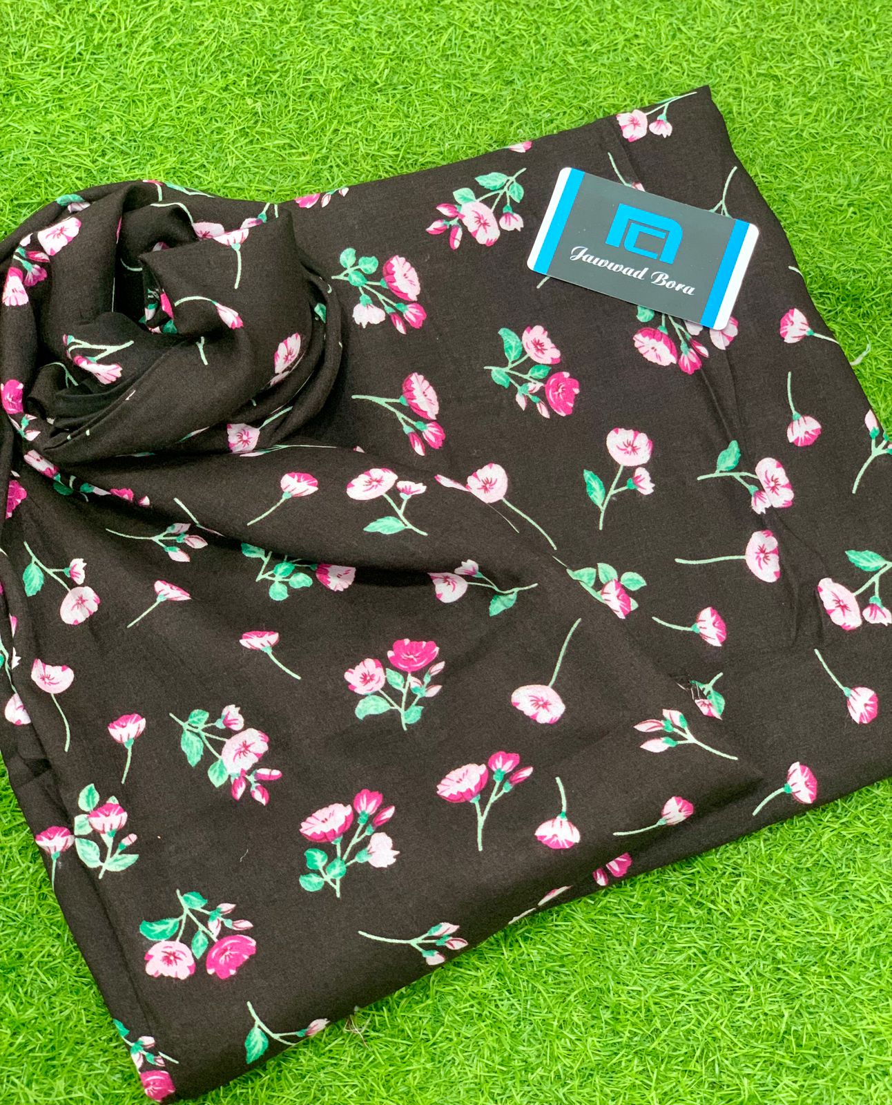2 PCS C LINEN PRINTED