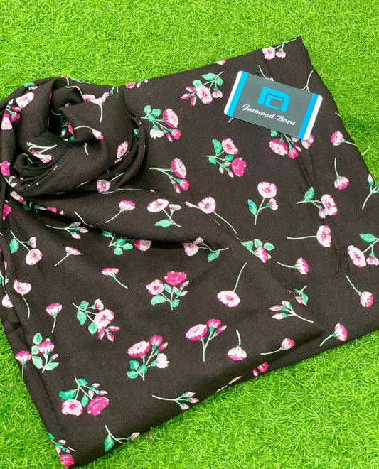 2 PCS C LINEN PRINTED