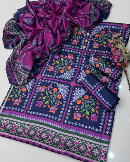 Floral Digital Printed