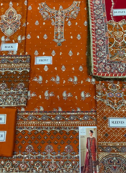 Baroque Chiffon Luxury Embroidered Collection