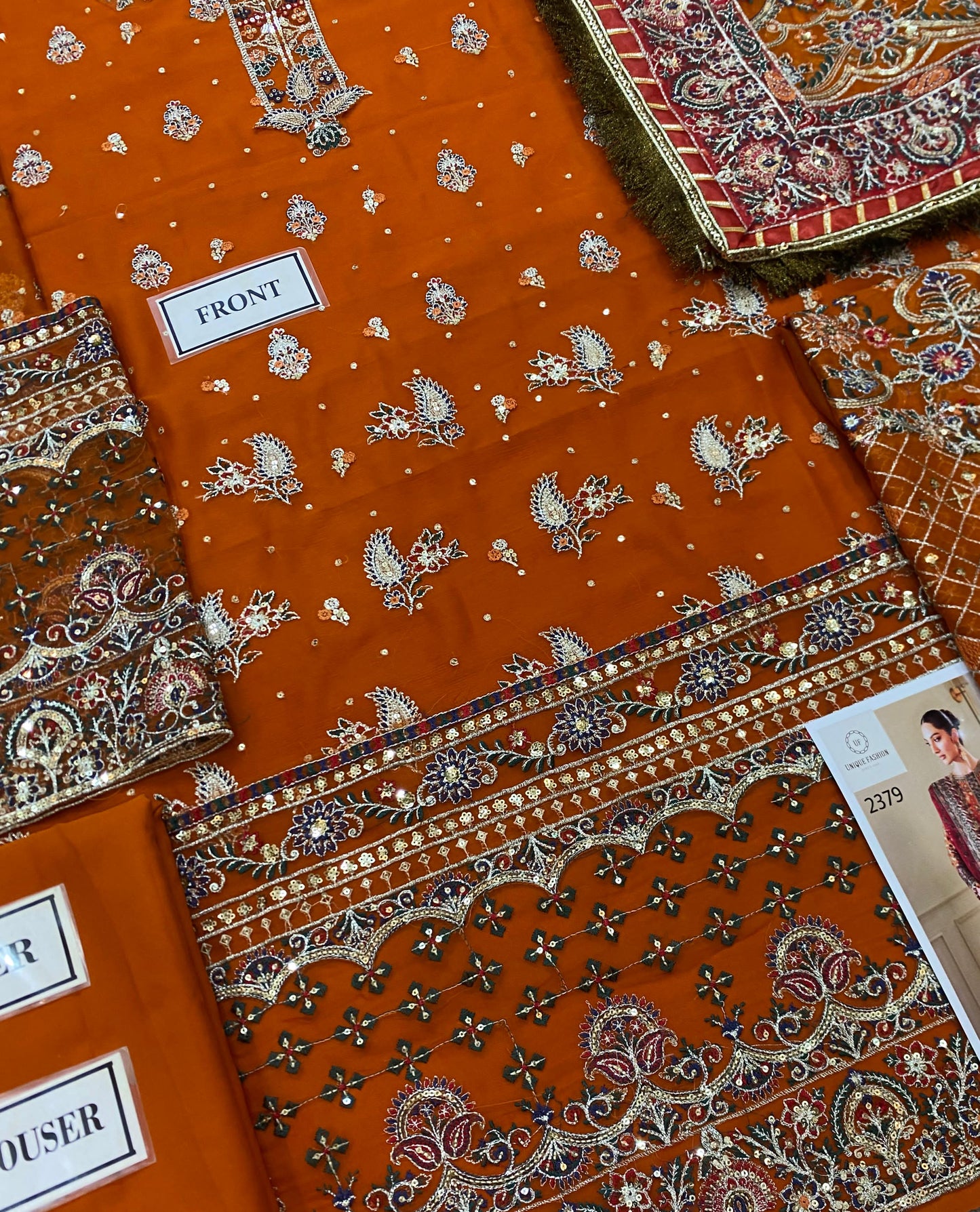 Baroque Chiffon Luxury Embroidered Collection