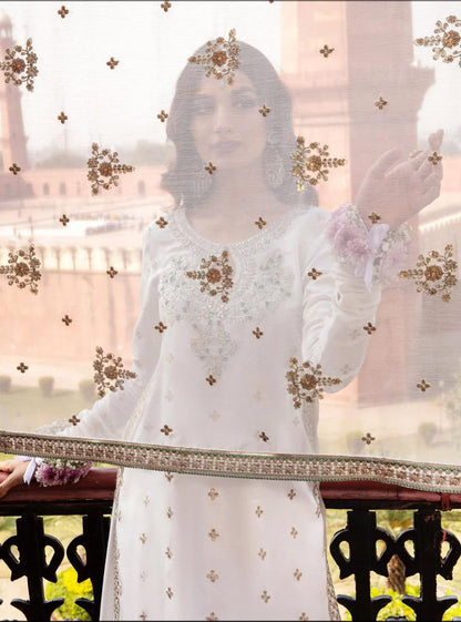 Azure Chiffon Embroidered Collection