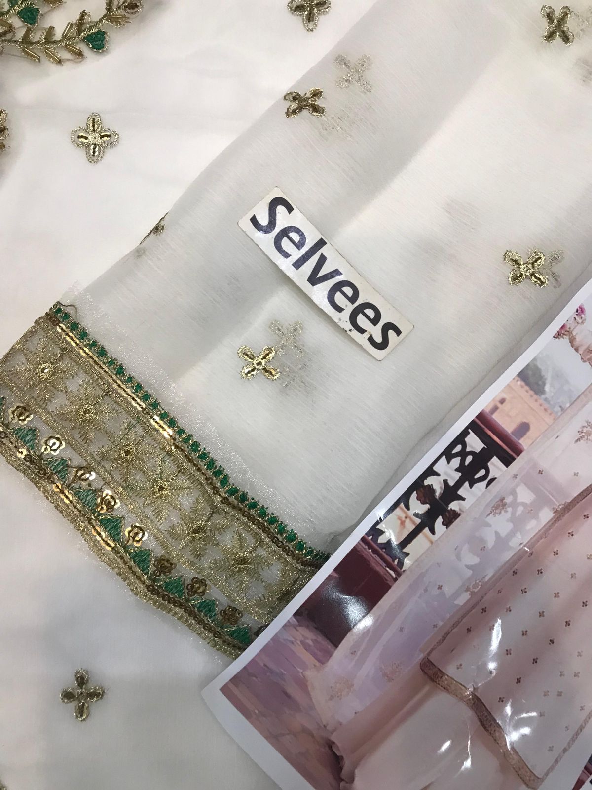 Azure Chiffon Embroidered Collection