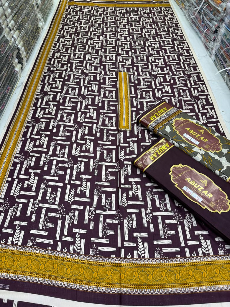 PRINTED DIGITAL LAWN COLLECTION ABUZAR