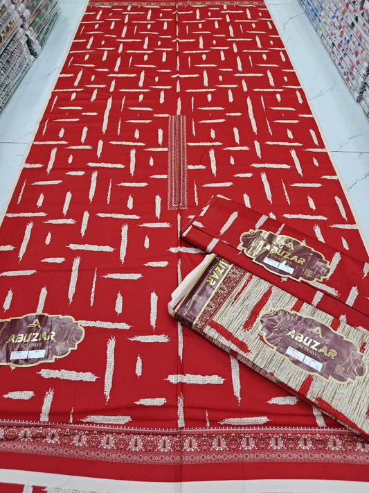 PRINTED DIGITAL LAWN COLLECTION ABUZAR