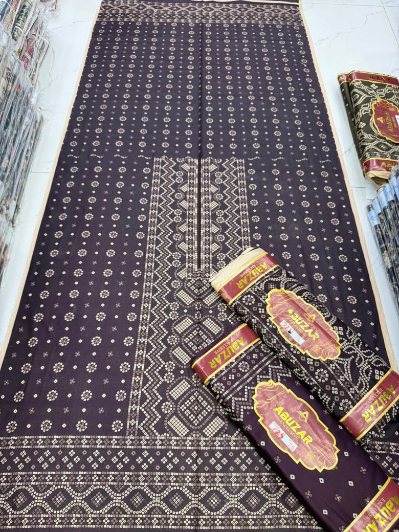PRINTED DIGITAL LAWN COLLECTION ABUZAR