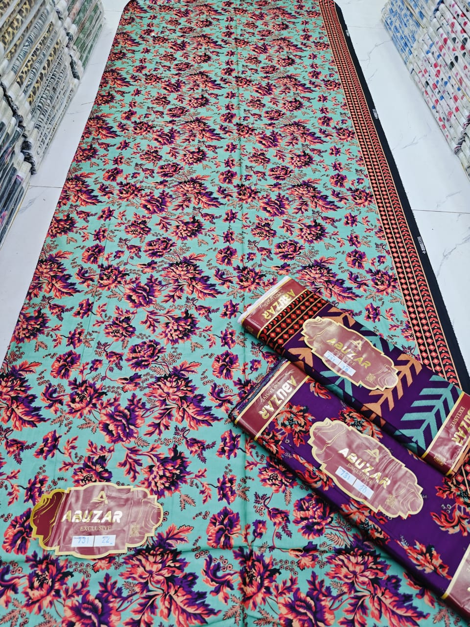 PRINTED DIGITAL LAWN COLLECTION ABUZAR