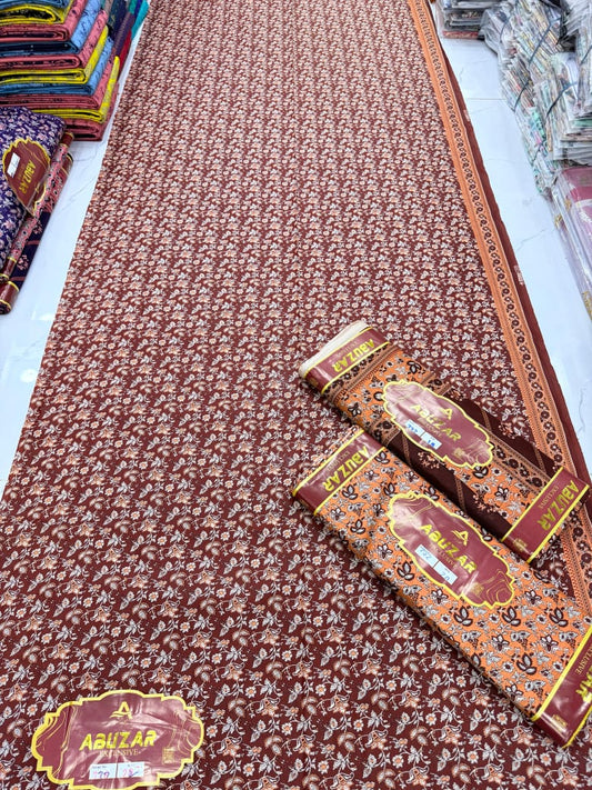PRINTED DIGITAL LAWN COLLECTION ABUZAR
