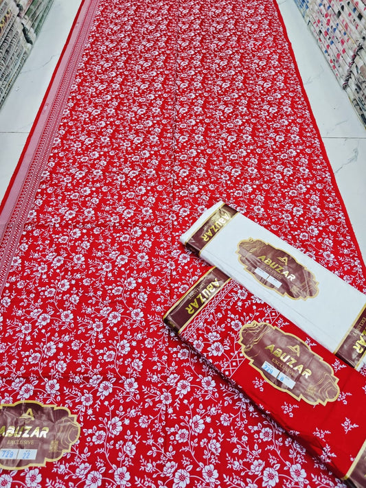 PRINTED DIGITAL LAWN COLLECTION ABUZAR