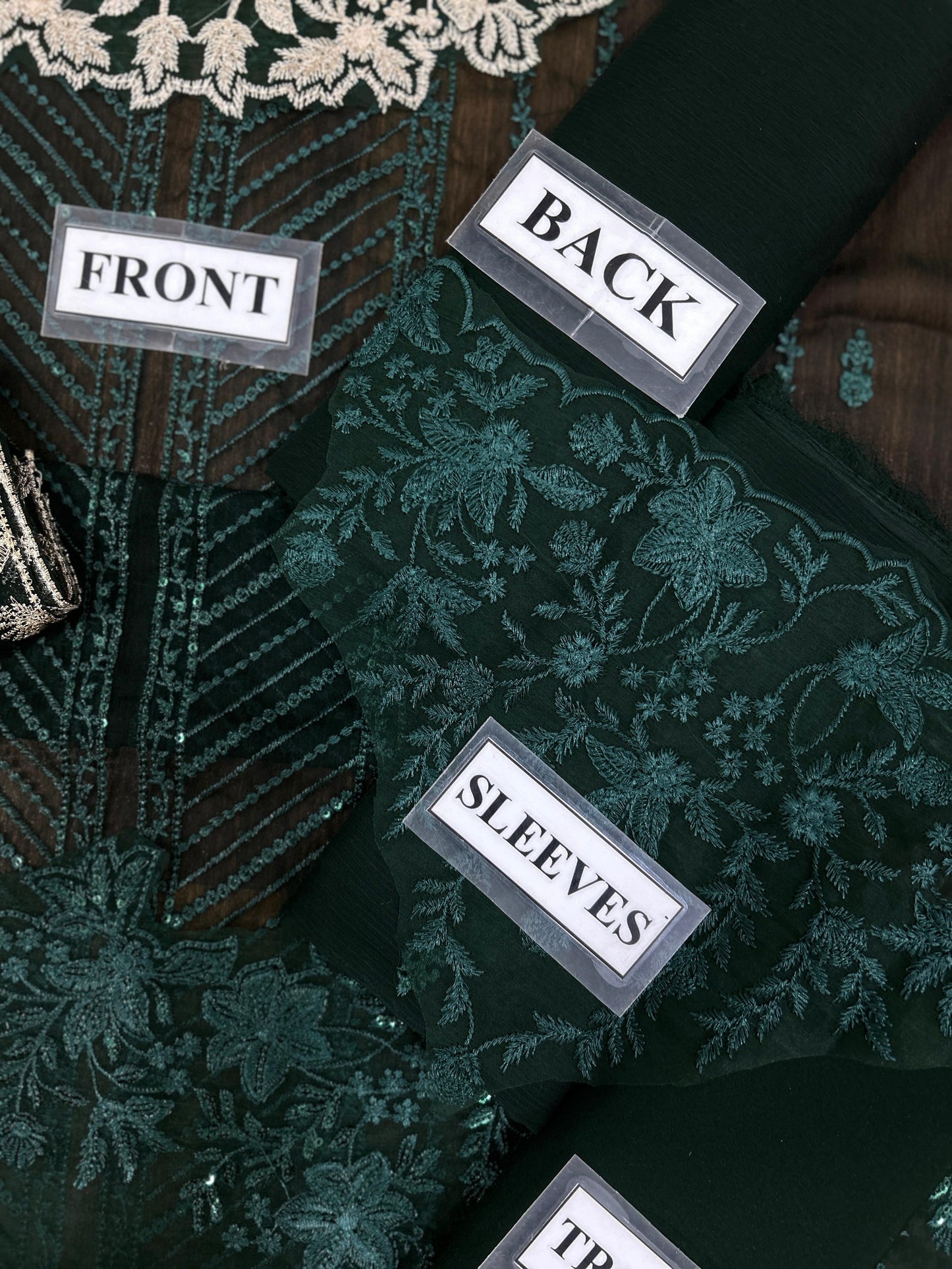 Azure Chiffon Embroidered Collection