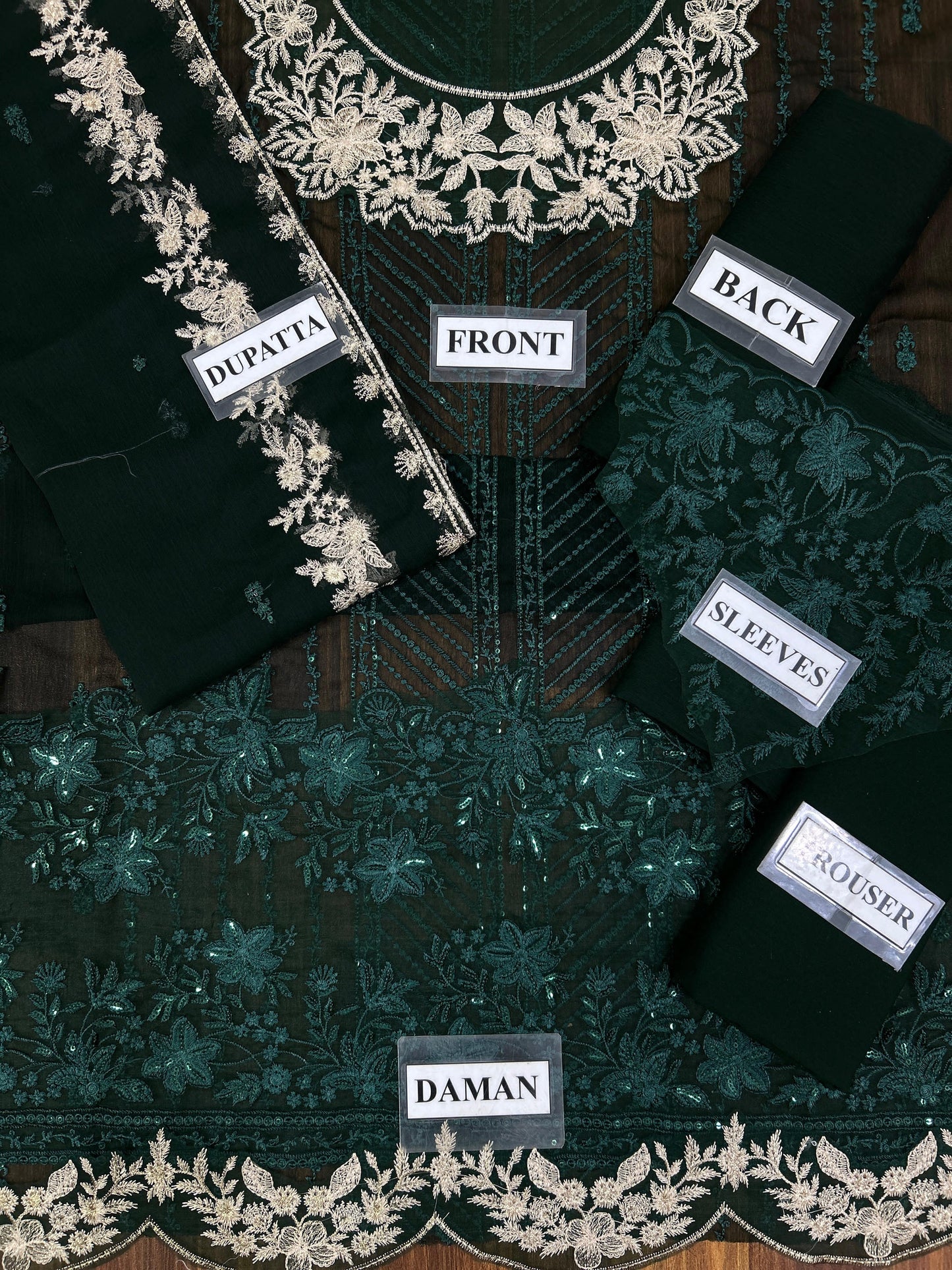 Azure Chiffon Embroidered Collection