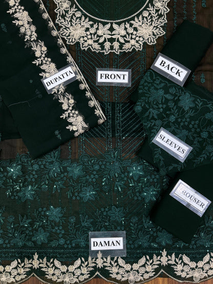 Azure Chiffon Embroidered Collection