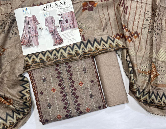 Elaf Dhanak Embroidered Collection