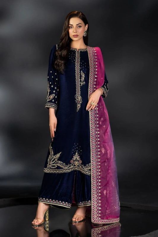 Naqashi Embroidered Velvet